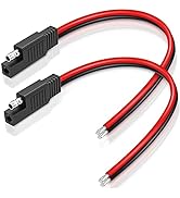 ELECTOP SAE Connector Extension Cable, SAE Quick Connector Disconnect Plug SAE Power Automotive E...