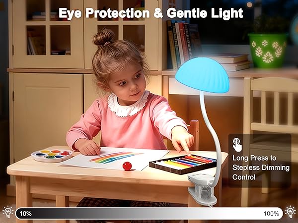 Kids reading lamp