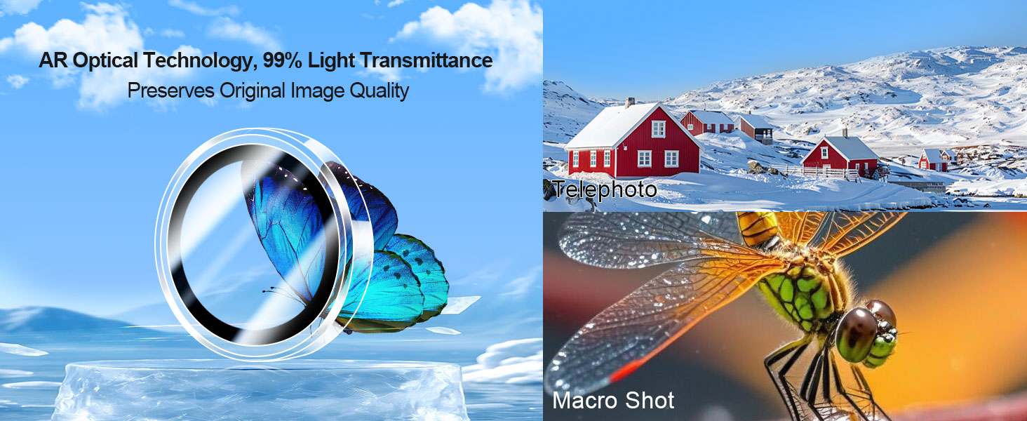 AR Optical Technology, 99% Light Transmittance Preserves Original lmage Quality