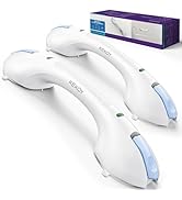 KEKOY 17.5 Inch Suction Grab Bars for Bathtubs and Showers with Indicator 2 Pack- Heavy Duty Safe...