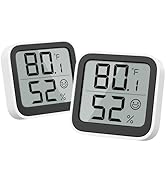 NOKLEAD Thermometer Humidity Meter Inside Mini Hygrometer Monitor Room Temperature Measuring Devi...