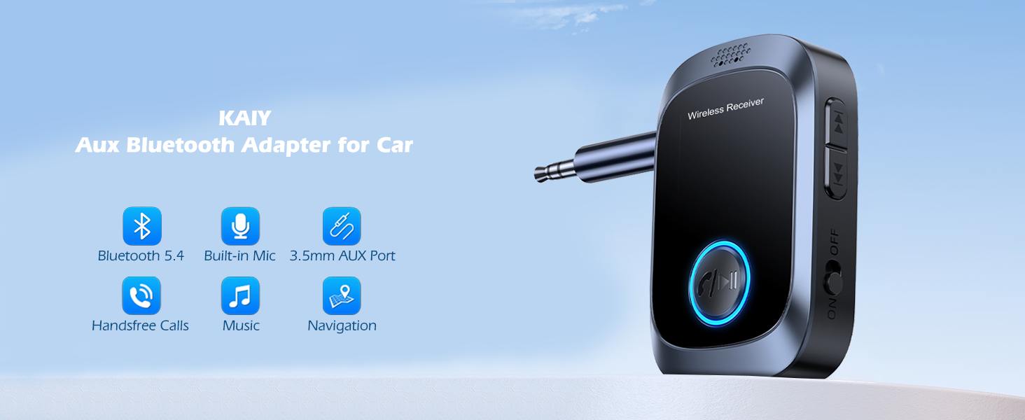 Bluetooth adapter for car