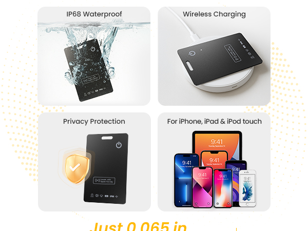 tracking card for wallet