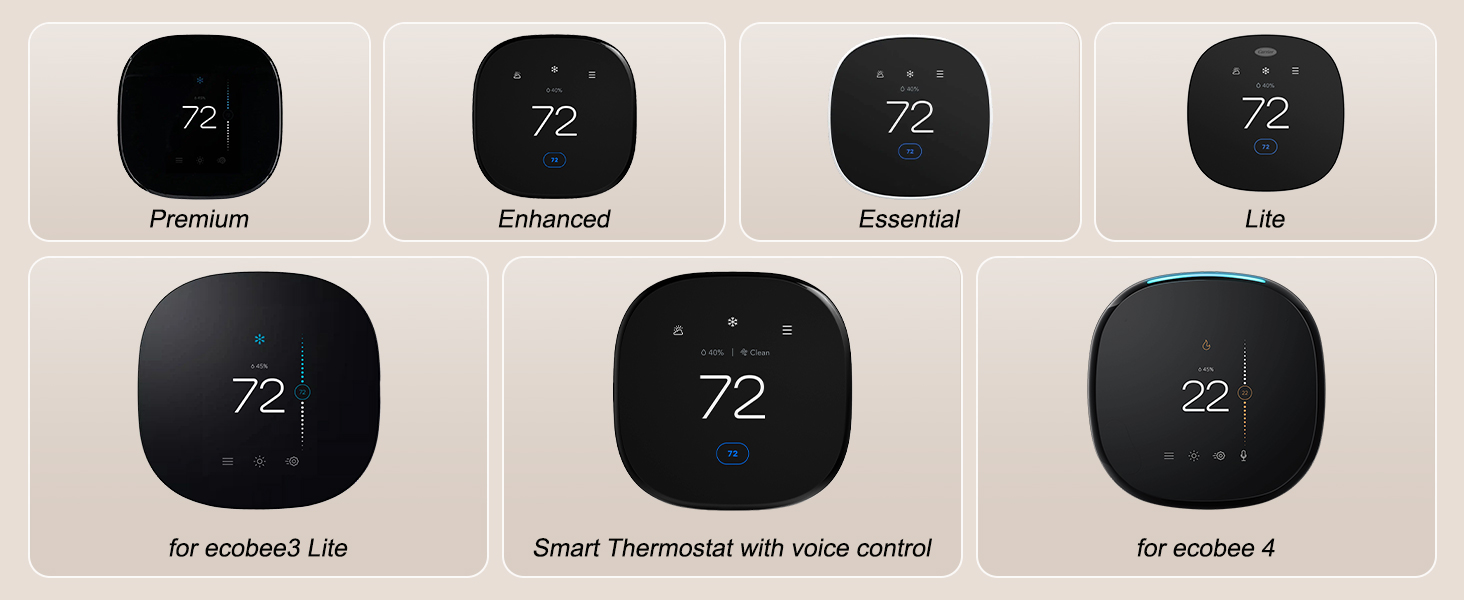 PEK Compatible with ecobee all model premium, enhanced, essential, lite and so on