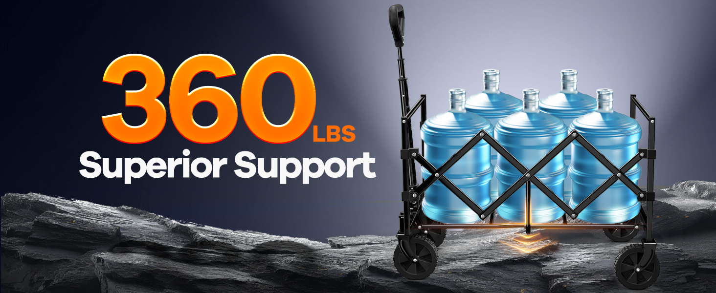 high weight capacity can support a lot of weight