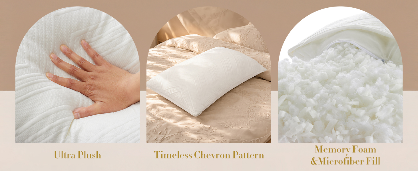 Ultra plush bed pillow