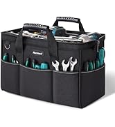 Reniteco 16 inch Heavy Duty Tool Bag for Work | Father's Day Bitthday Gift for Dad | Waterproof O...