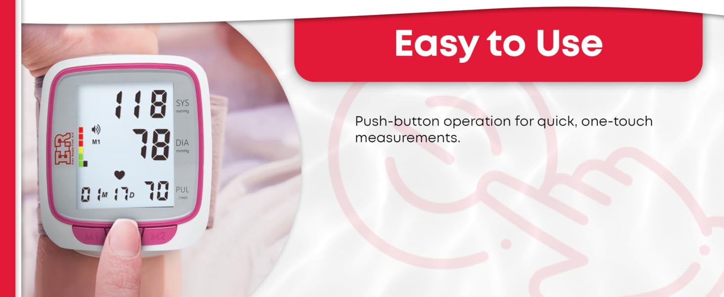 Push Button for Quick Use