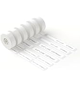 NIIMBOT D11 Label Maker Tape 6Rolls Label Paper 0.47