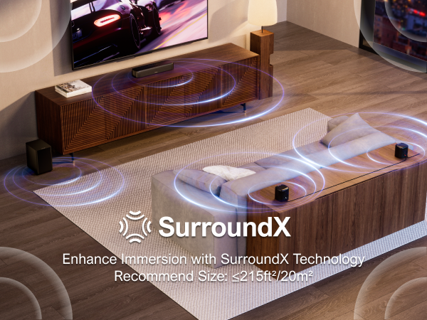 surround sound system for tv