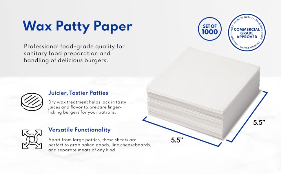 Stick Wax Patty Paper