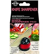 Jokari Chef Grade 3 Slot Knife Sharpener Pro to Repair, Sharpen and Polish Non Serrated Kitchen K...