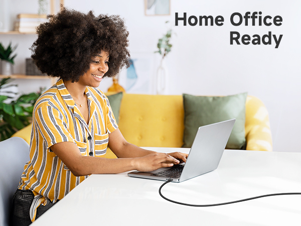 High-performance Cat6 network cable for LAN connections and internet