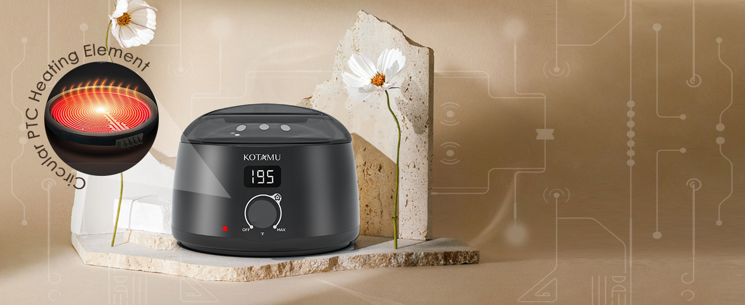 fasting melting wax pot machine