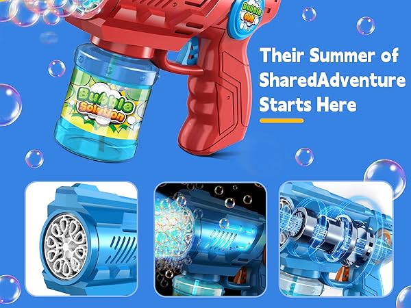 bubble gun 2 pack