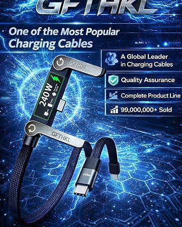 Invisible Holder Charger Cable