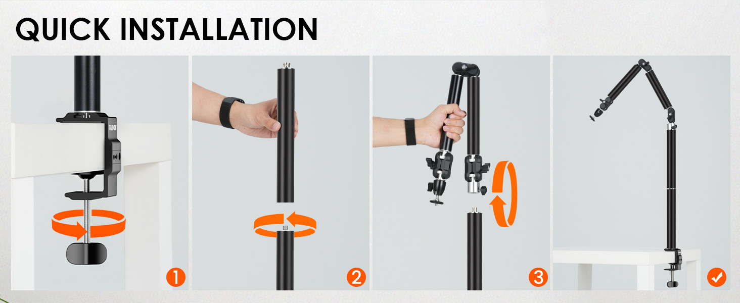 camera desk mount