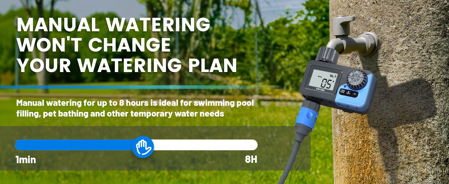 Manual watering won&amp;#39;t change your watering plan