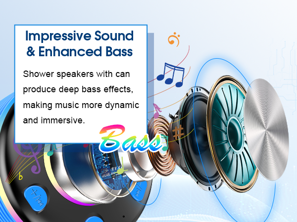 Bluetooth Shower Speaker