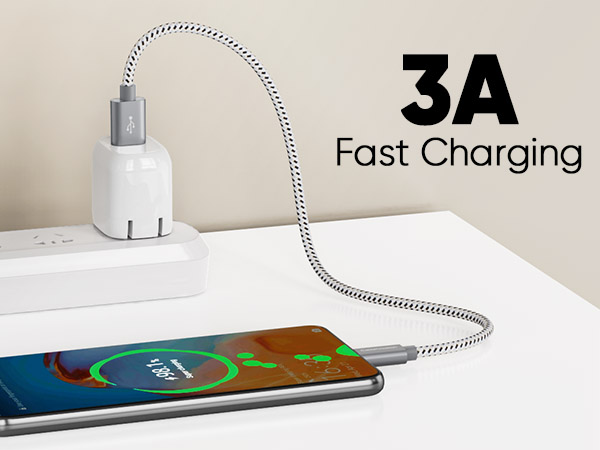 a charging cable with a charging cable