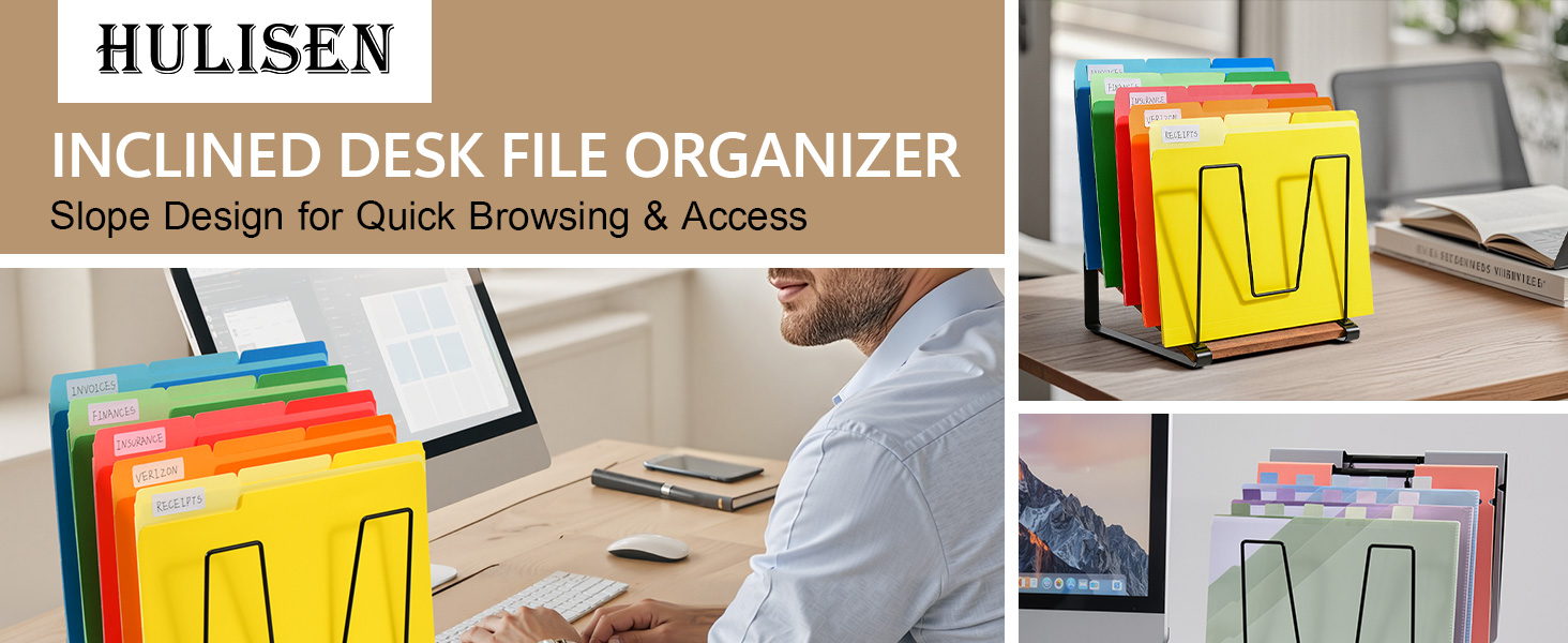 Desk File Organizer