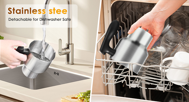 induction Milk Frother and Steamer