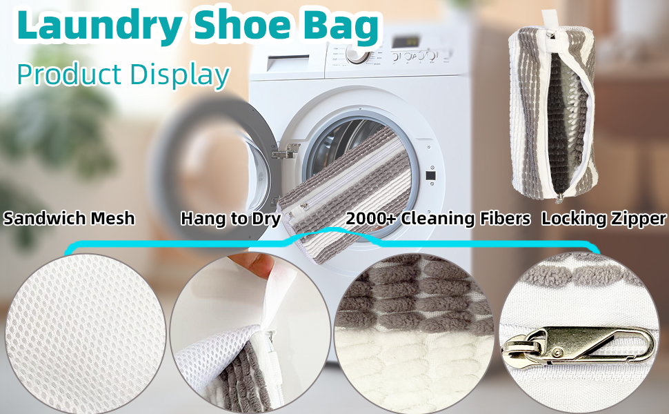 Shoe Washing Machine Bag to Help Free Your Hands