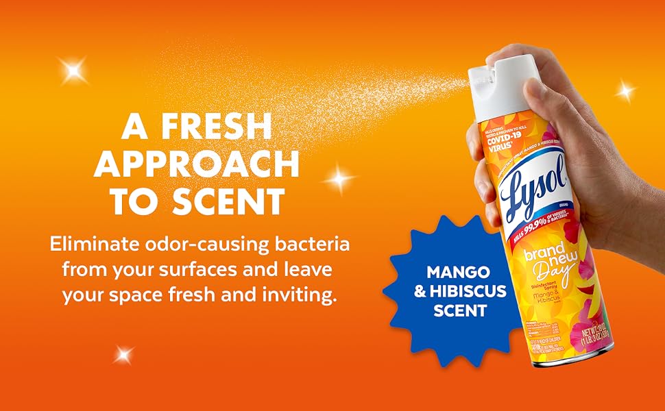 freshener spray germs clean