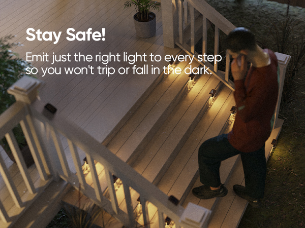 solar stairway lights