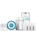 Hapippofa Door Alarms System,WiFi Wireless DIY Smart Home Kit,Loud Alarm Siren Hub,Window Alarms,...