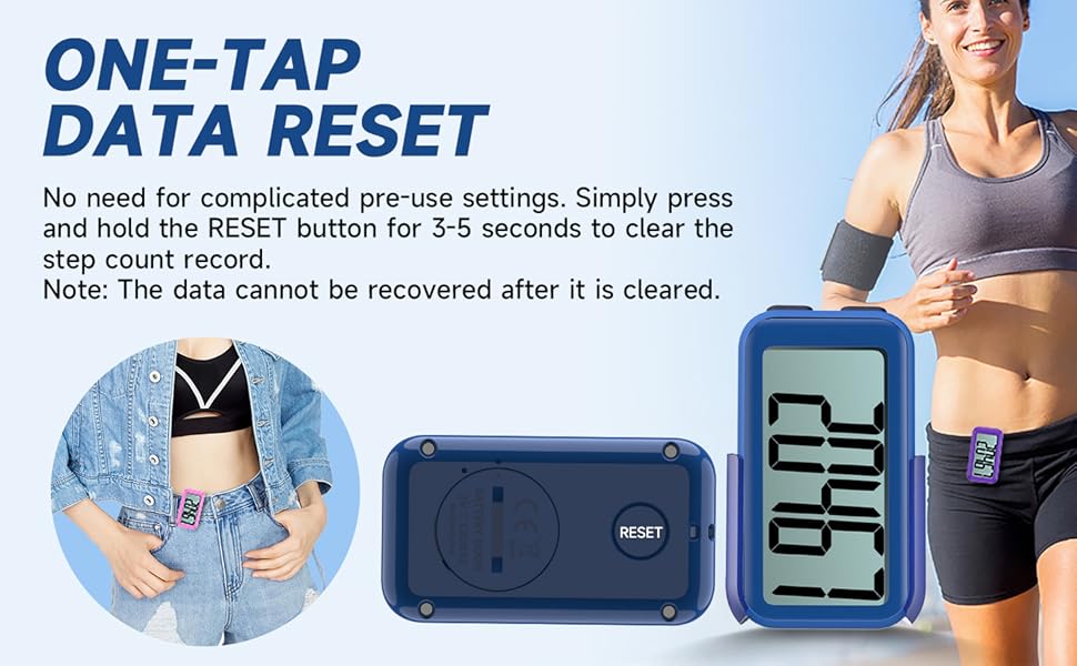 Pedometer for Walking Steps