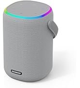 ZICOROOP Portable Bluetooth Speaker, 50W Wireless Outdoor Speakers with Subwoofer, IPX7 Waterproo...