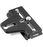 Leftfoto Extended Camera Quick Release plate Base for DJI RS2/RSC2/RS3/RS3-PRO/RS3 RS 4/ RS 4 Pro...