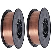 ER70S-6 ER70S6 Mild Steel MIG Welding Wire .030" .035" .045" 10Lb Spool (0.030-(2 spool))