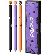 Kaco POPUP Gel Pens 3 Pieces for Halloween 0.5mm Cute Stationery Journaling Note Taking Quick Dry...