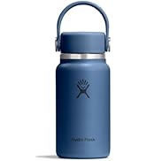 Hydro Flask Micro Bottle - Insulated Mini Leak Proof Flask for Purse or Pocket in 6.7 Oz Harbor Blue