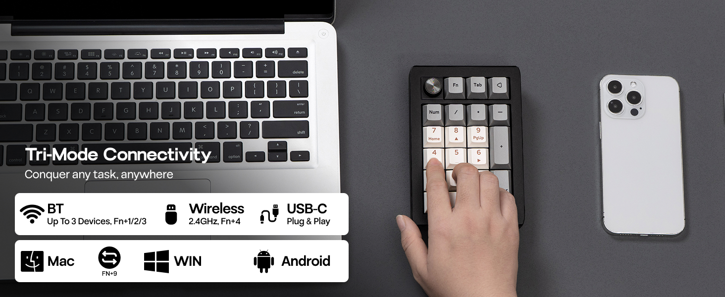 EK21 VIA Mechanical Number Pad