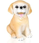 H&amp;W Labrador Dog Coin Money Bank, Shatterproof Dog Piggy Bank, Creative Money Bank, Can Store 100...