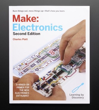 Make: Electronics 2nd Edition by Charles Platt Paperback Book for ProTechTrader Kits