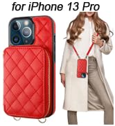 Bocasal crossbody RFID blocking wallet case with card slots holder