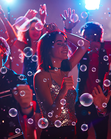 bubbles for party