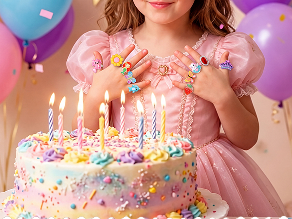 toddler rings children jewelry set 24pcs