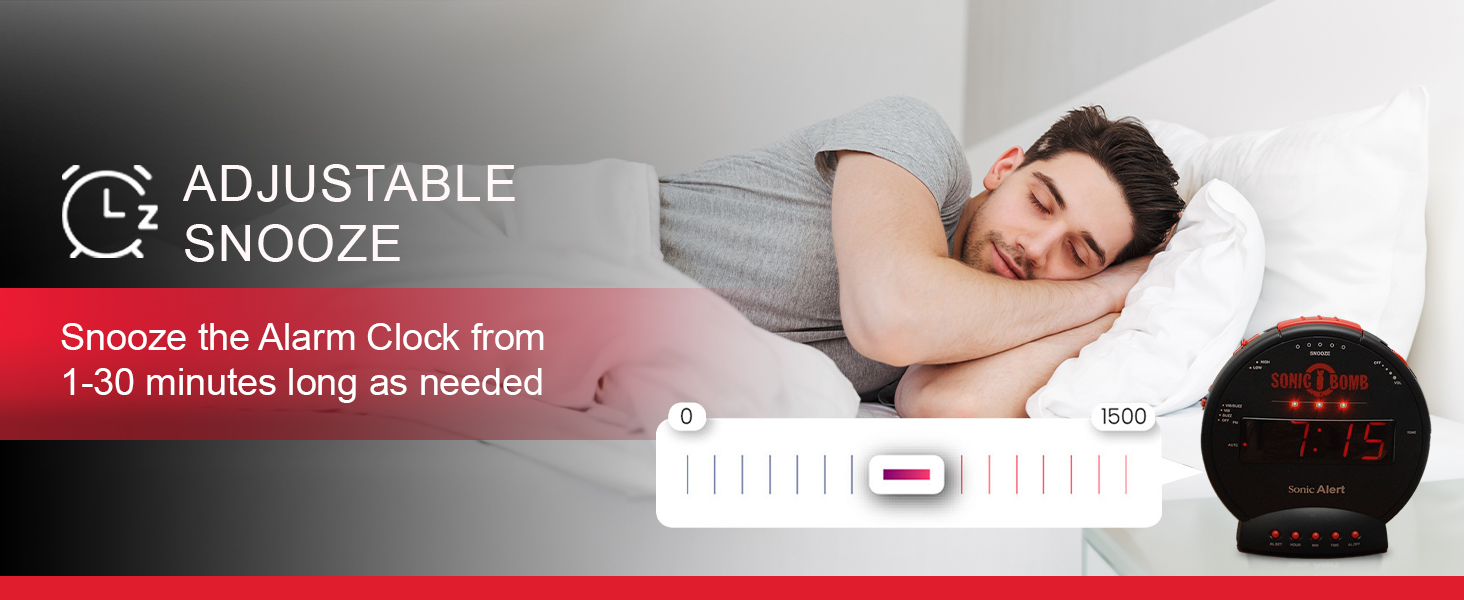 loud alarm clocks for hard of hearing, alarm clocks, very loud alarm clock for heavy sleepers