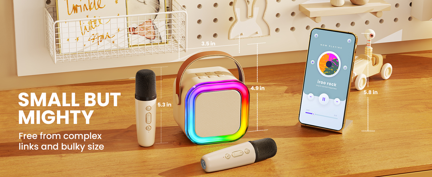 mini karaoke machine