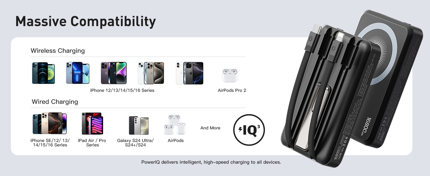 Magnetic Wireless Power Bank