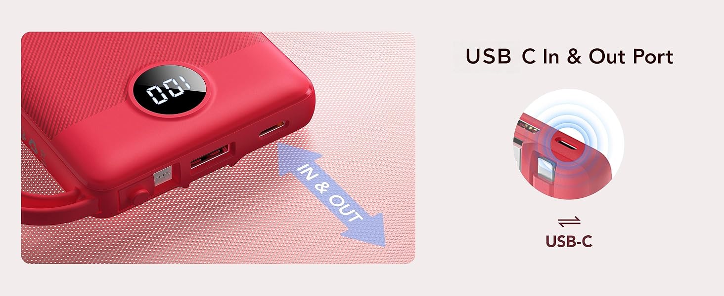 usb c portable charger