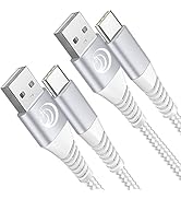 USB Type C Cable 6FT 2Pack Fast Charging Cable USB C Charger Phone Cord for Samsung Galaxy A01 A0...