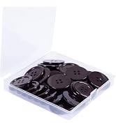 Lilaly 50 Pcs Resin Buttons