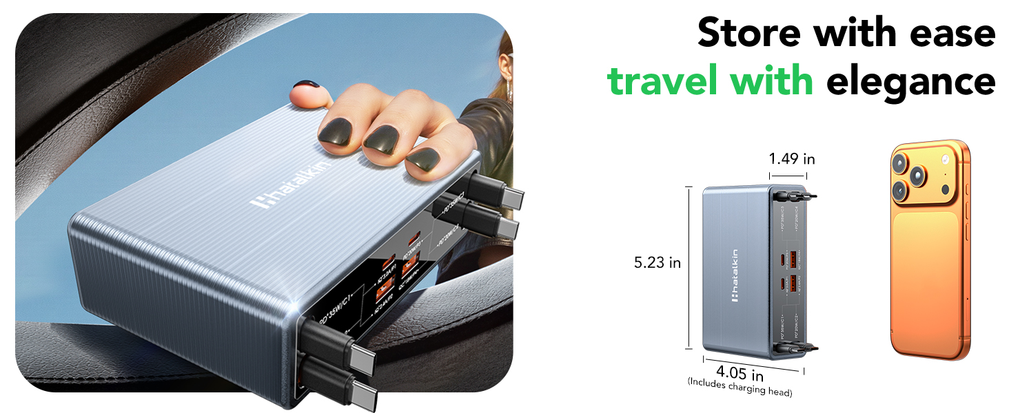retractable wall charger
