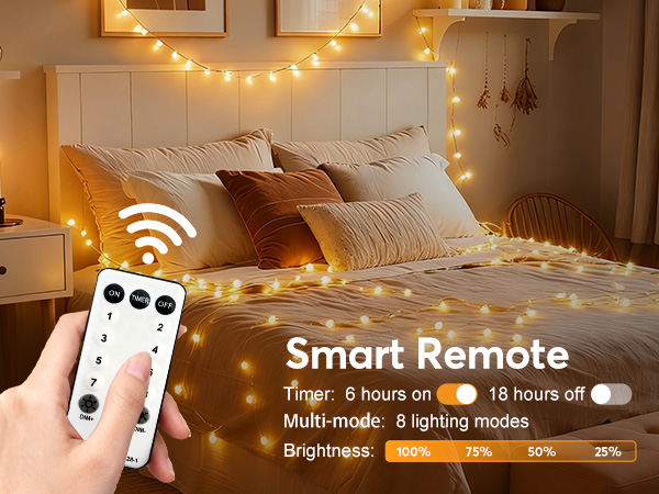 string lights with remote